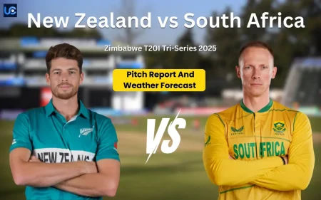NZ vs SA Pitch Report And Weather Forecast & Match Overview – Zimbabwe T20I Tri Series NZ vs SA Pitch Report And Weather Forecast