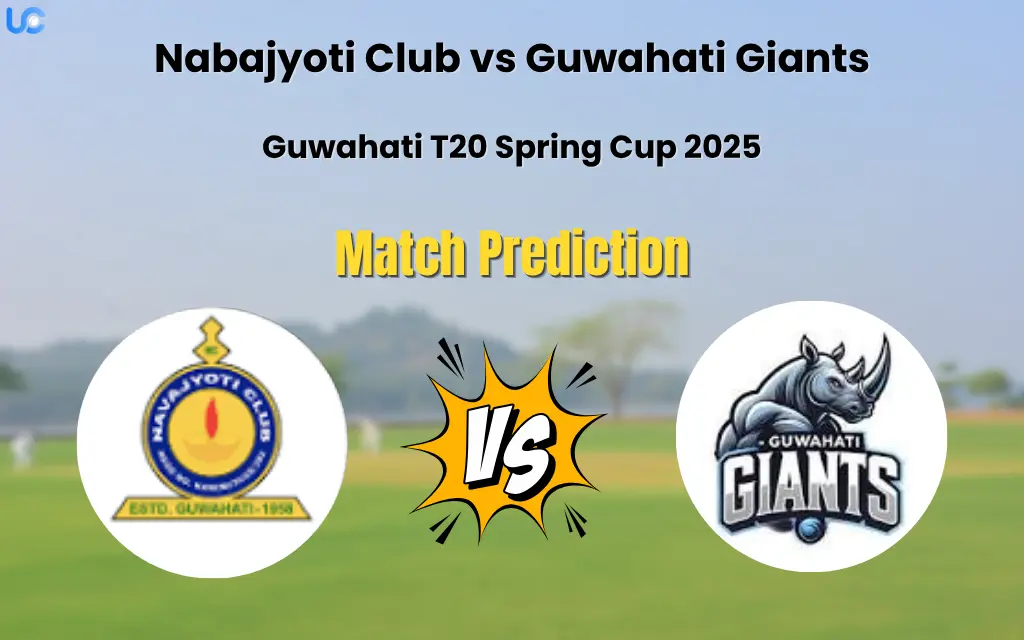 NBC vs GUG Match Prediction, Guwahati T20 Spring Cup 2025: Who will Win Nabajyoti Club vs Guwahati Giants? Nabajyoti Club vs Guwahati Giants Match Prediction