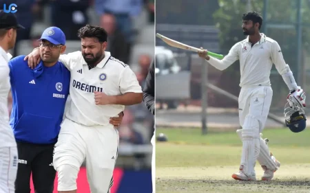 Narayan Jagadeesan To Replace Rishabh Pant