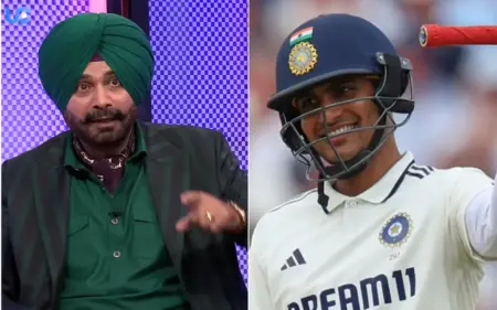 Navjot Singh Sidhu drops a massive praise for Shubman Gill