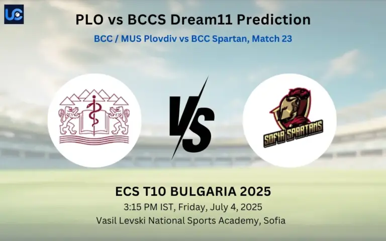 PLO vs BCCS Dream11 Prediction