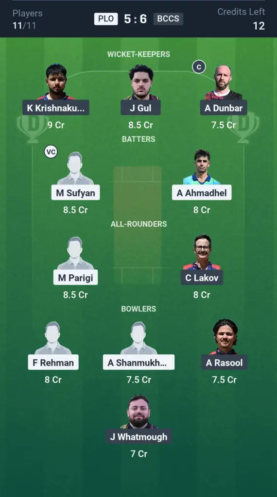PLO vs BCCS Small League Team