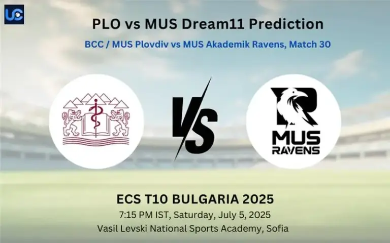 PLO vs MUS Dream11 Prediction