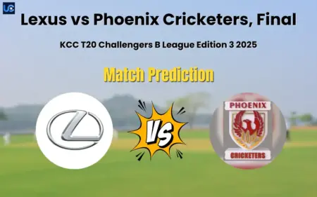 Phoenix Cricketers vs Lexus Match Prediction