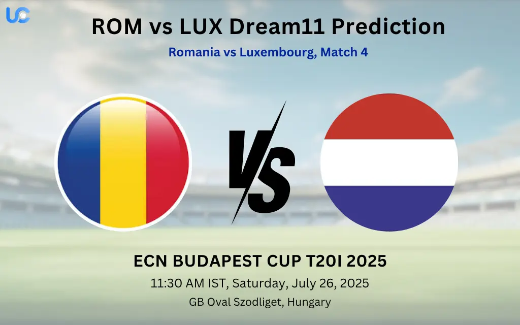 ROM vs LUX Dream11 Prediction