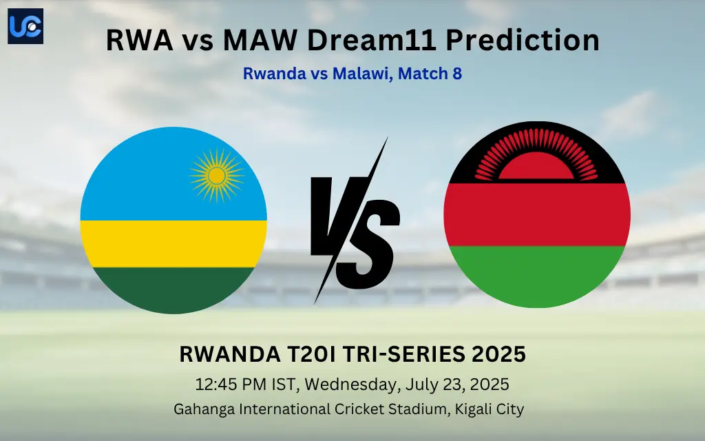 RWA vs MAW Dream11 Prediction: Today’s Match 8, Fantasy Cricket Tips, Captain Choices, Playing XI & Injury Updates – Rwanda T20I Tri-Series 2025 RWA vs MAW Dream11 Prediction