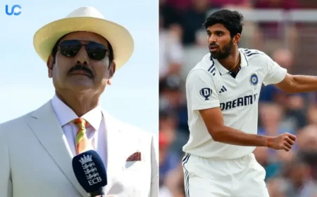 Ravi Shastri Shocked by Washington Sundar’s Late Entry in Manchester Test Ravi Shastri Shocked by Washington Sundar’s