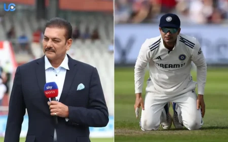 Ravi Shastri Names Shubman Gill the New Poster Boy of Indian Cricket Ravi Shastri labels Shubman Gill