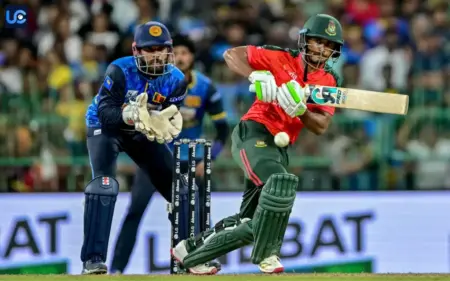 Records Achieved In The Bangladesh vs Sri Lanka