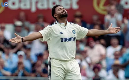 Rishabh Pant Creates History with Monumental Feat