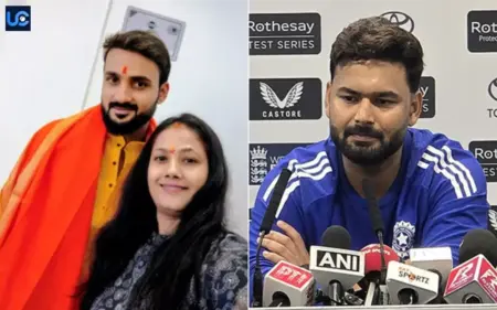 Rishabh Pant on being asked about Akash Deep’s sister