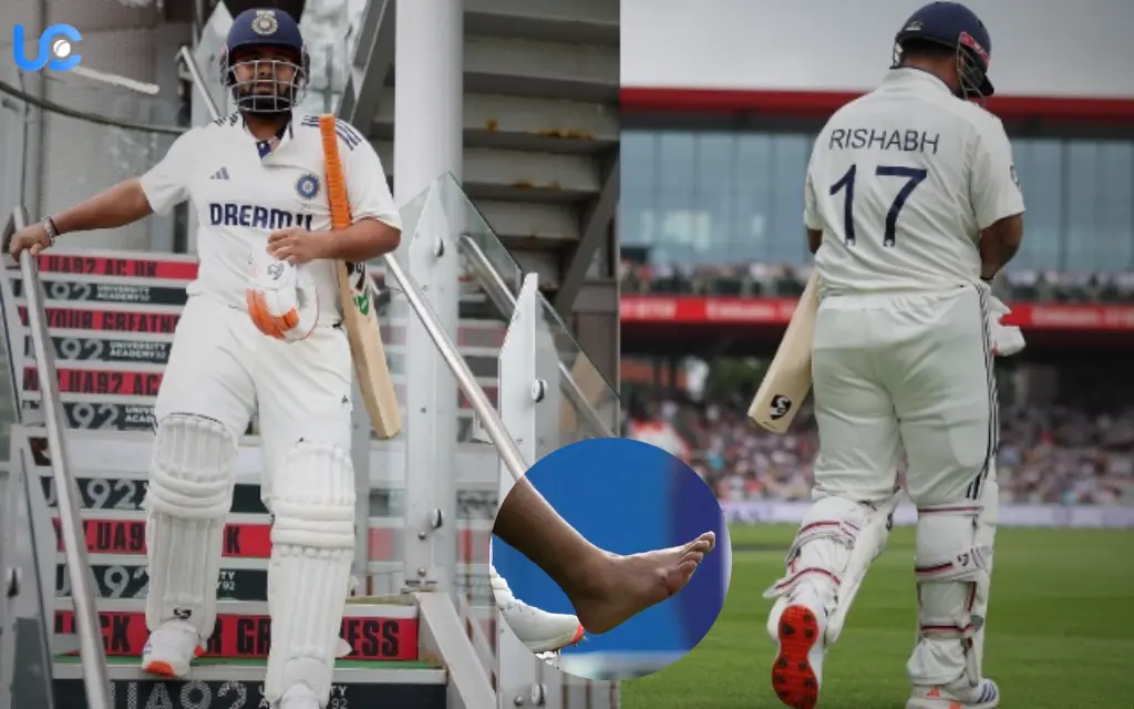 Rishabh Pant provides a massive update regarding his injury.
