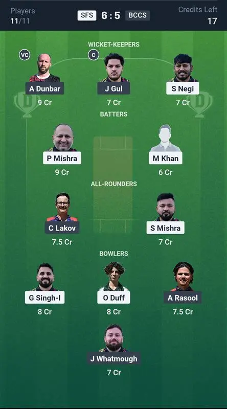 SFS vs BCCS Small League Team