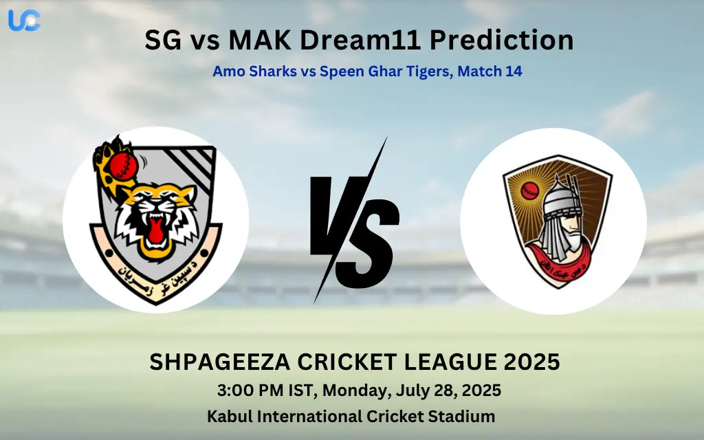 SG vs MAK Dream11 Prediction