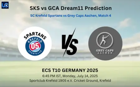 SKS vs GCA Dream11 Prediction