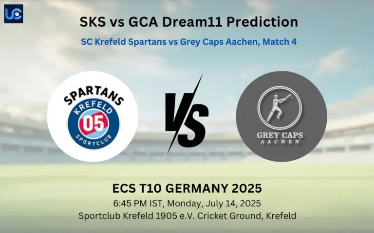 SKS vs GCA Dream11 Prediction