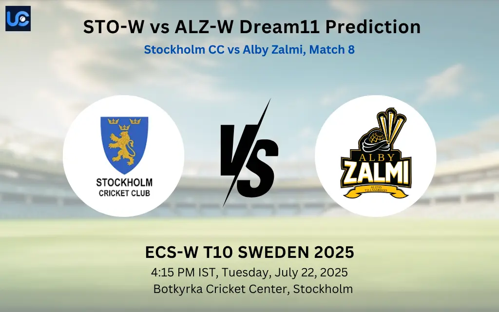 STO-W vs ALZ-W Dream11 Prediction