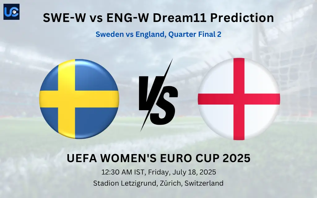 SWE-W vs ENG-W Dream11 Prediction