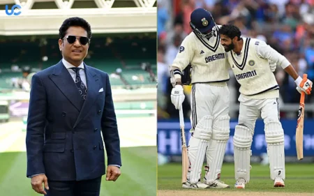 Sachin Tendulkar Lauds India’s Heroic Draw at Old Trafford, Hails Gill, Jadeja & Sundar Sachin Tendulkar Showers Praise on Team India