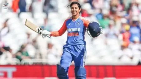 Smriti Mandhana enters top 3