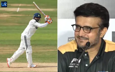 Sourav Ganguly on Ravindra Jadeja