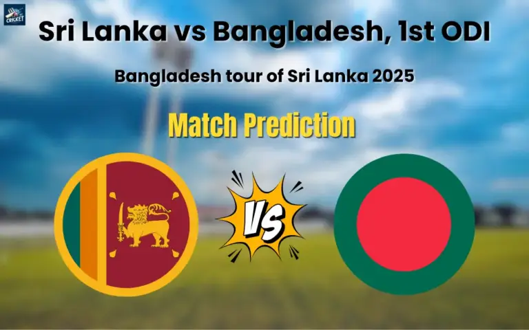 Sri Lanka vs Bangladesh Match Prediction
