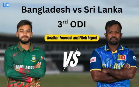 Sri Lanka vs Bangladesh Pitch Report, Weather forcast
