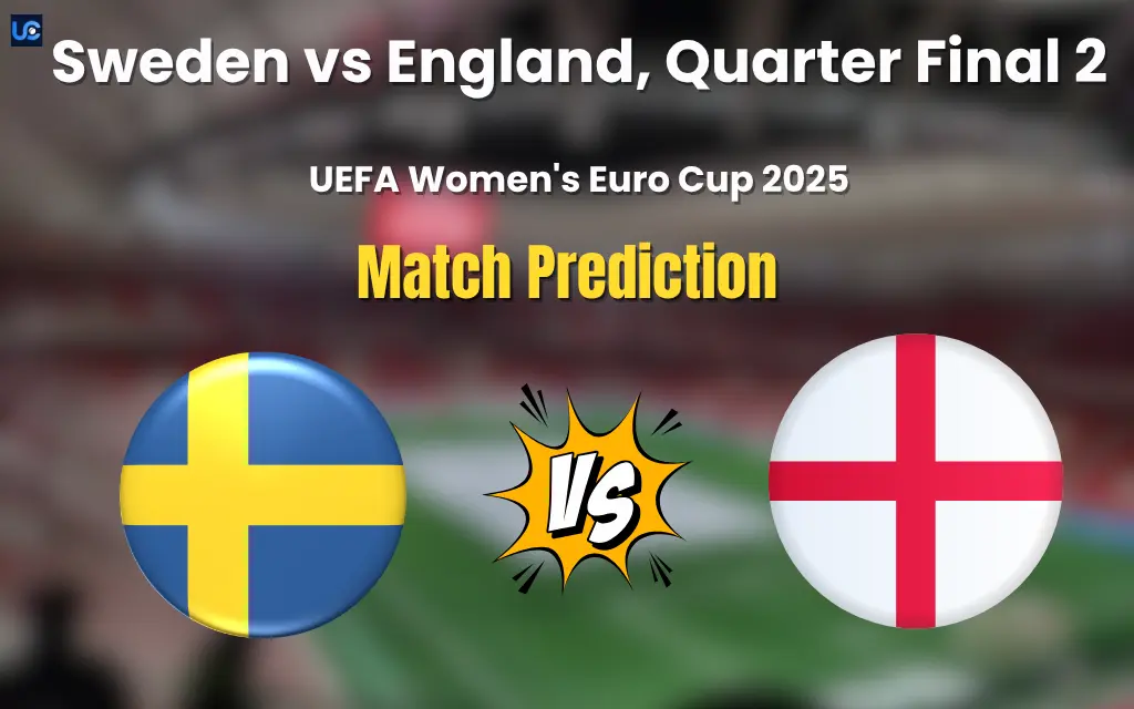 Sweden vs England Match Prediction
