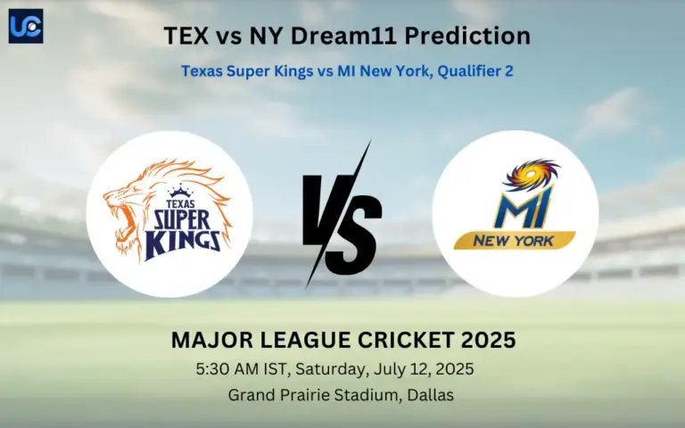 TEX vs NY Dream11 Prediction