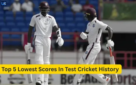 Top 5 Lowest Scores In Test Cricket History 