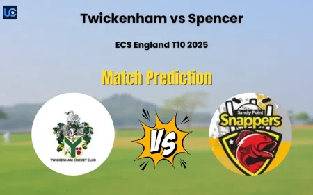 Who will Win Twickenham vs Spencer? Match Prediction – ECS England T10 2025 Twickenham vs Spencer Match Prediction