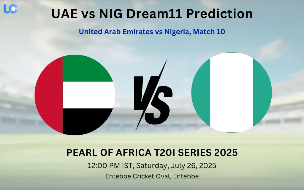 UAE vs NIG Dream11 Prediction