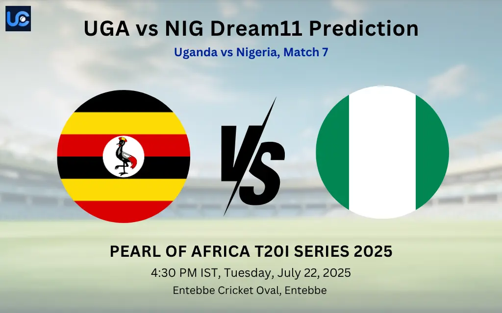 UGA vs NIG Dream11 Prediction
