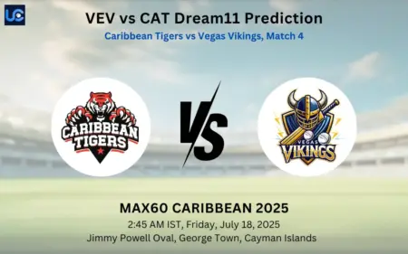 VEV vs CAT Dream11 Prediction