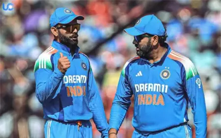 Virat Kohli and Rohit Sharma play for India