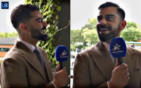 Virat Kohli compares this match with wimbledon