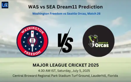 WAS vs SEA Dream11 Prediction