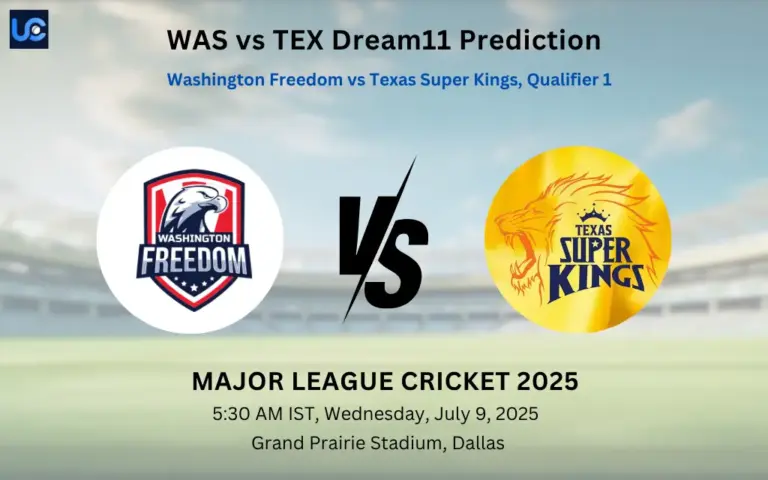 WAS vs TEX Dream11 Prediction