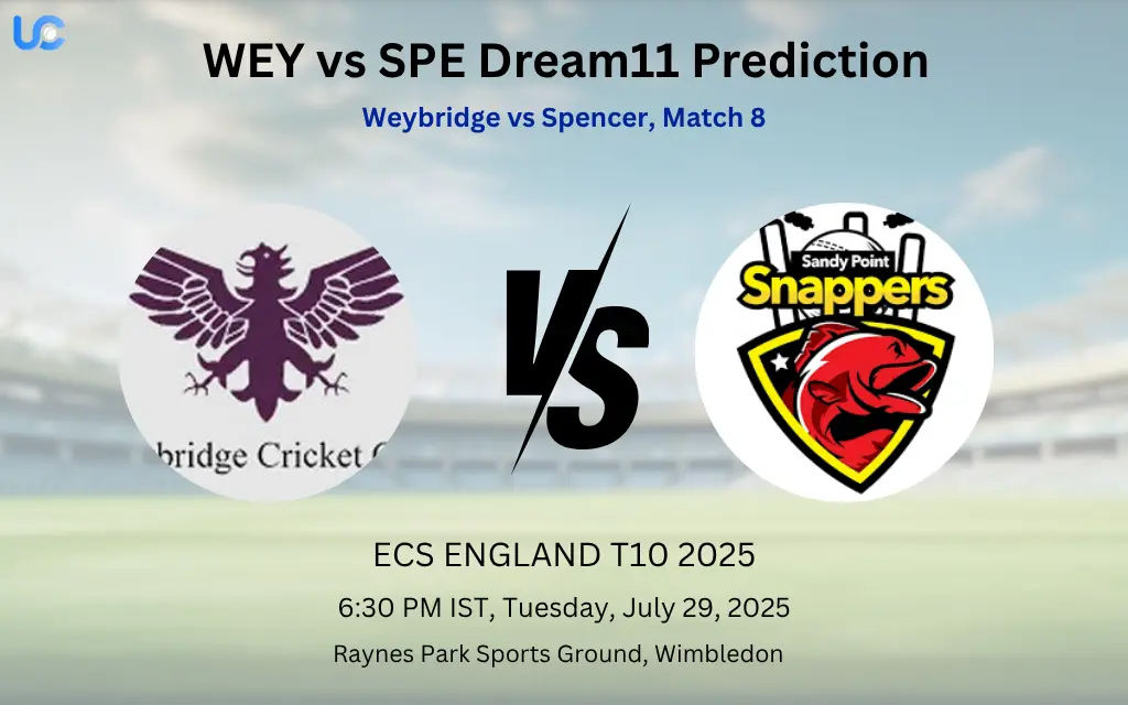 WEY vs SPE Dream11 Prediction