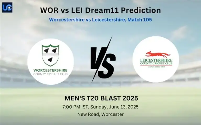 WOR vs LEI Dream11 Prediction