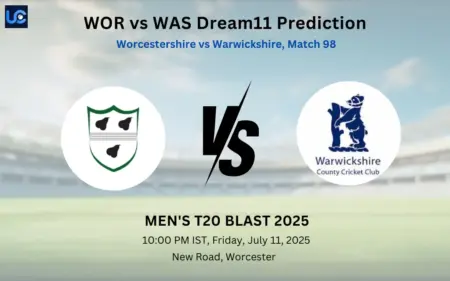 WOR vs WAS Dream11 Prediction