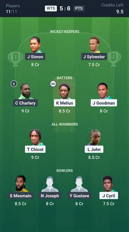 WTS vs PTS Small League Team