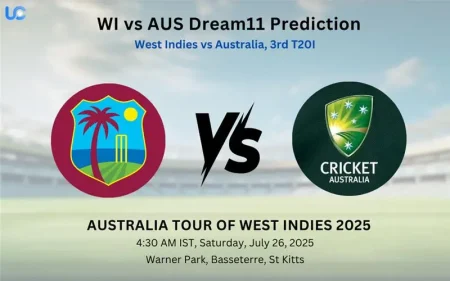 West Indies vs Australia, 3rd T20I Dream11 Prediction