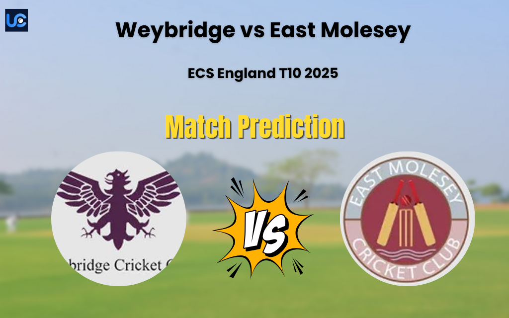Who will Win Weybridge vs East Molesey? Match Prediction – ECS England T10 2025 Weybridge vs East Molesey Match Prediction