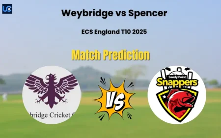 WEY vs SPE Match Prediction, ECS England T10 2025: Who Will Win Today’s Match Between Weybridge and Spencer? Weybridge vs Spencer Match Prediction