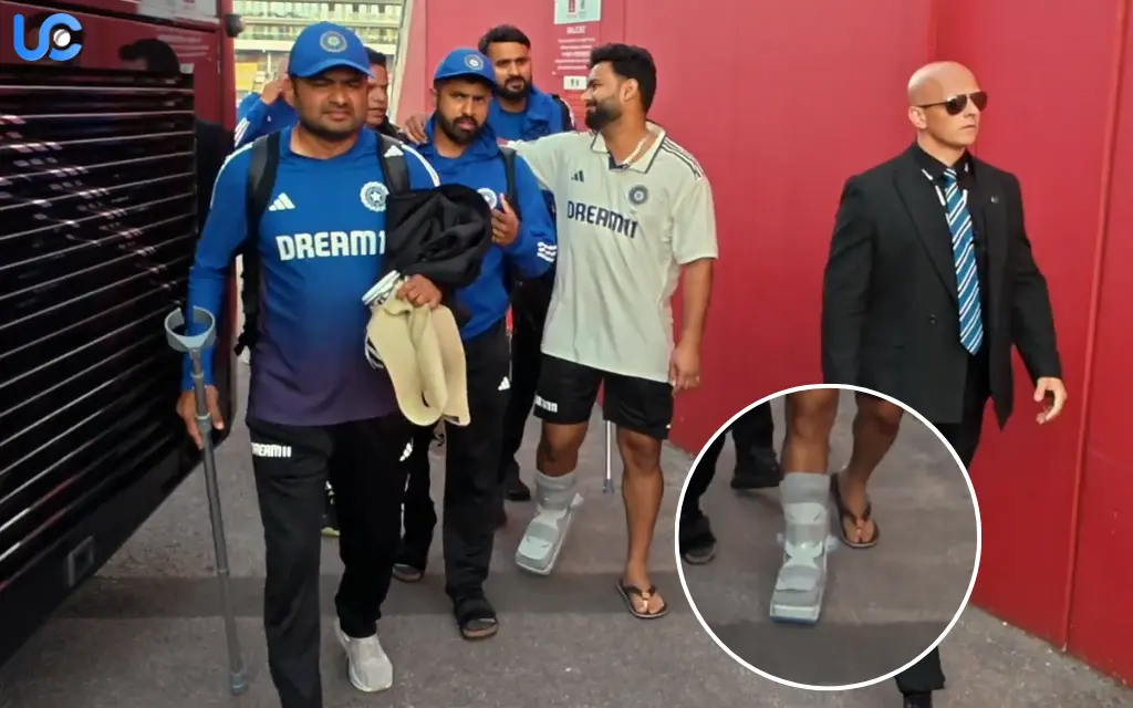 What is a Moon boot and how is it helping Rishabh Pant to recover?