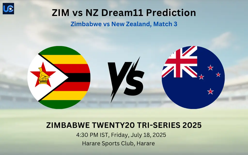 ZIM vs NZ Dream11 Prediction