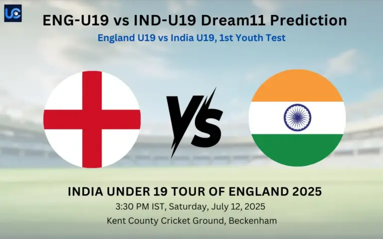 ENG-U19 vs IND-U19 Dream11 Prediction: Today’s match 1st Youth Test, Fantasy Cricket Tips, Captain Choices, Playing XI & Injury Updates - India Under 19 tour of England 2025