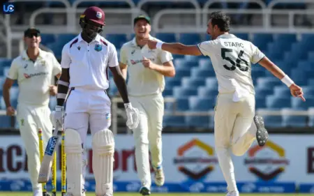 records broken in the third Test West Indies and Australia