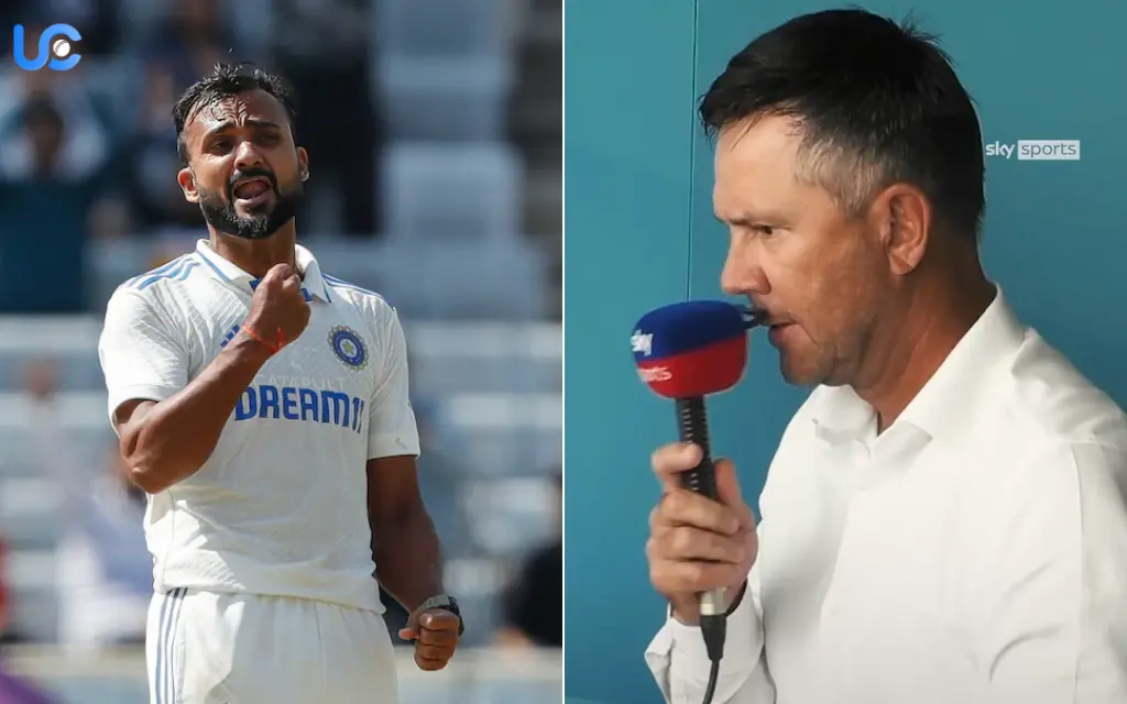 Akash Deep vs Ricky Ponting